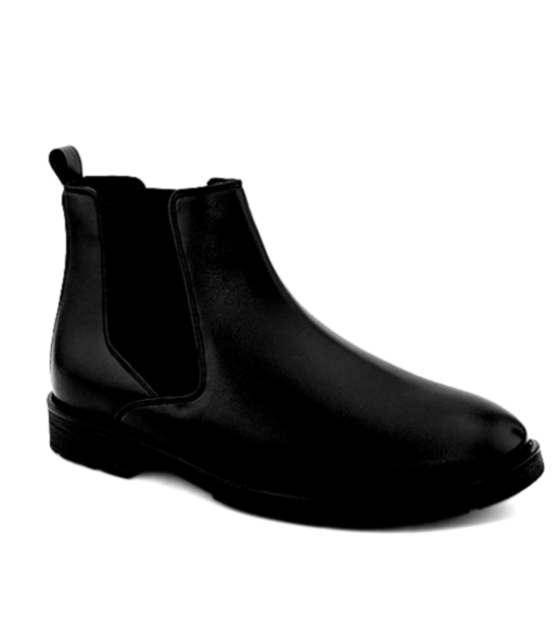 Roadster (men) 3 Roadster Men's Black Chelsea Boots with Sleek Leather Finish