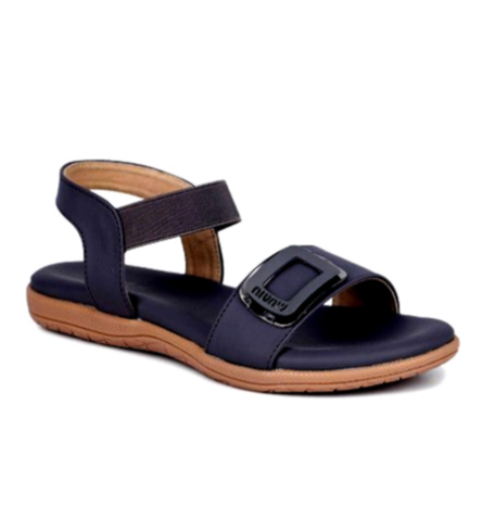 Shezone (women) 4 Shezone Women's Grey Open-Toe Sandals with Adjustable Strap and Textured Sole.