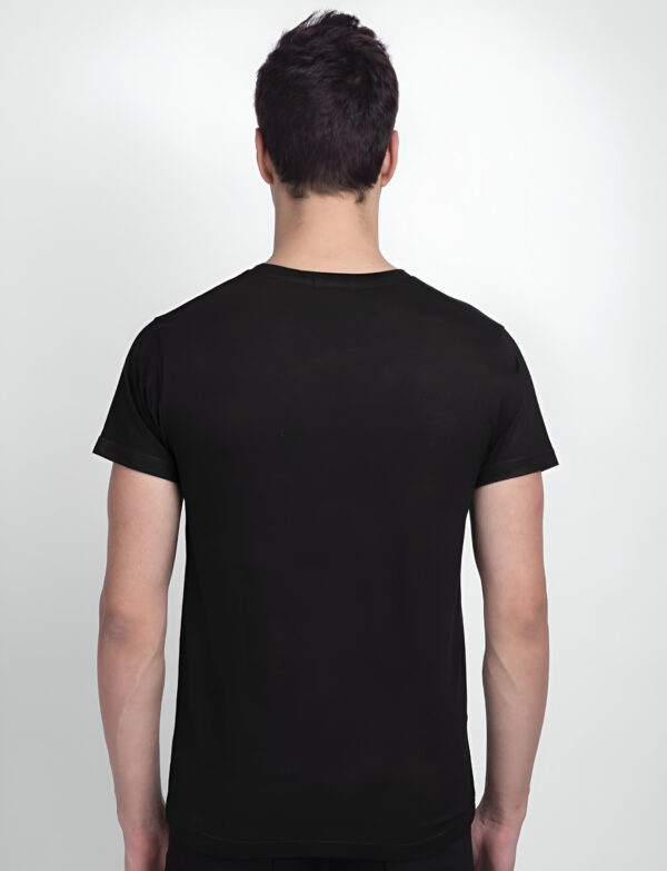 Men's Short-Sleeve summer fit black tshirt